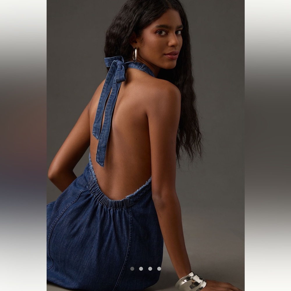 Pilcro Halter Mini Dress